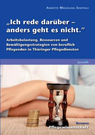 Könyv "Ich rede daruber - anders geht es nicht. Annette Meussling-Sentpali