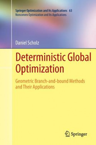 Книга Deterministic Global Optimization Daniel Scholz