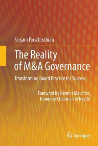 Książka Reality of M&A Governance Farsam Farschtschian