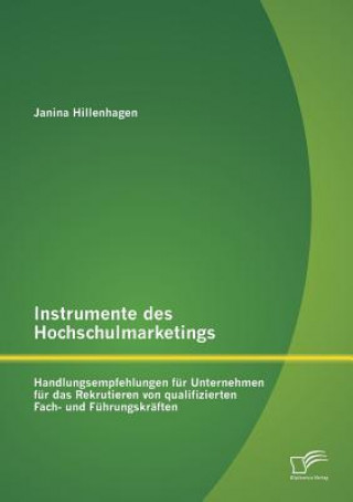 Knjiga Instrumente des Hochschulmarketings Janina Hillhagen