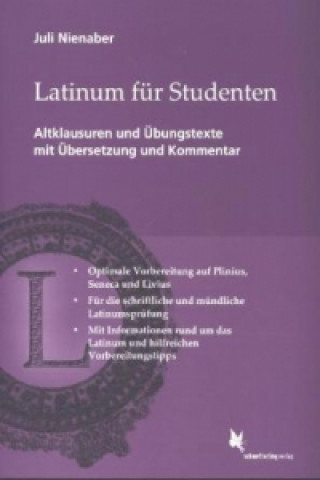 Könyv Latinum für Studenten Juli Nienaber