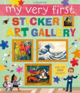 Könyv My Very First Sticker Art Gallery Sam Lake
