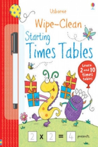 Книга Wipe-clean Starting Times Tables Jessica Greenwell