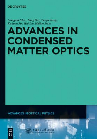 Buch Advances in Condensed Matter Optics Jie Zhang