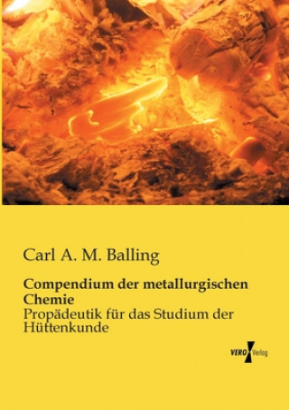 Książka Compendium der metallurgischen Chemie Carl A. M. Balling