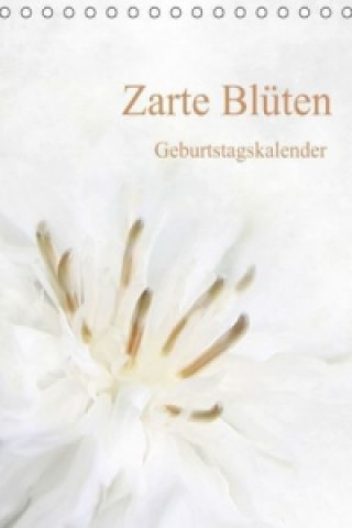 Kalendar/Rokovnik Zarte Blüten / Geburtstagskalender (Tischkalender immerwährend DIN A5 hoch) Anja Otto