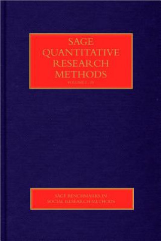 Carte SAGE Quantitative Research Methods W Paul Vogt
