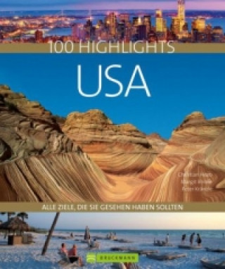 Könyv 100 Highlights USA Christian Heeb