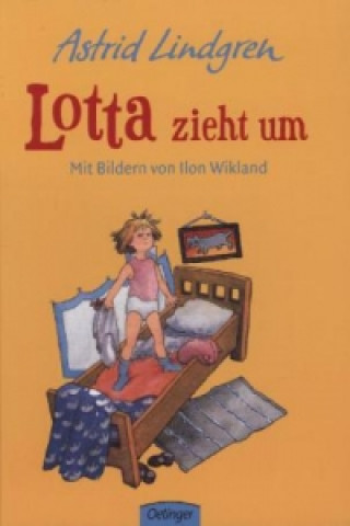 Kniha Lotta zieht um Astrid Lindgren