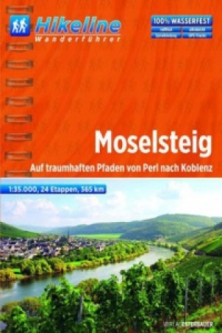 Kniha Hikeline Wanderführer Moselsteig 