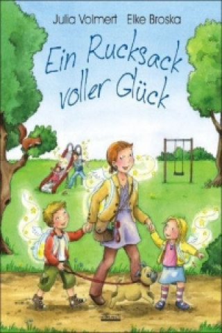 Книга Ein Rucksack voller Glück, m. 5 Glückspostkarten Julia Volmert