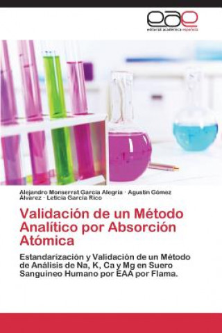 Книга Validacion de un Metodo Analitico por Absorcion Atomica Alejandro Monserrat García Alegría