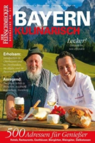 Carte DER FEINSCHMECKER Bayern kulinarisch 