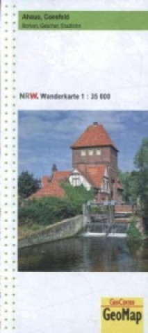 Tlačovina Ahaus, Coesfeld NRW Wanderkarte 1:35.000 