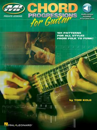 Kniha Chord Progressions For Guitar Tom Kolb