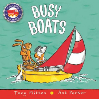 Carte Busy Boats Tony Mitton