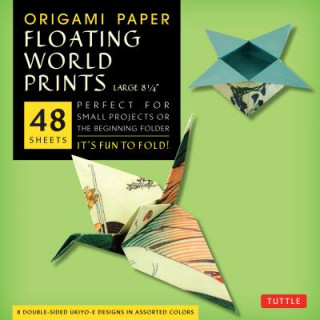 Calendar / Agendă Origami Paper - Floating World Prints - 8 1/4" - 48 Sheets Tuttle Publishing