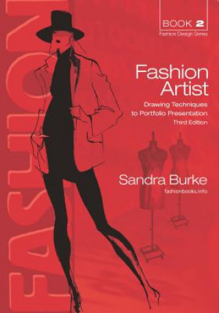 Книга Fashion Artist 3ed Sandra Burke