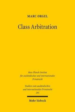 Carte Class Arbitration Marc Orgel