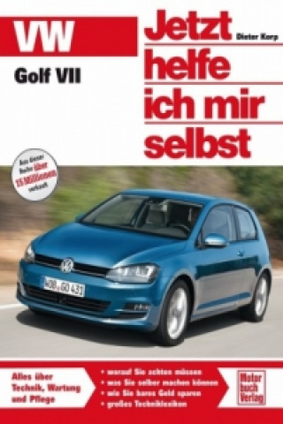 Kniha VW Golf VII Dieter Korp