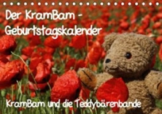 Kalendar/Rokovnik Der KramBam-Geburtstagskalender (Tischkalender immerwährend DIN A5 quer) Antje Lindert-Rottke