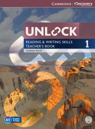 Knjiga Unlock Level 1 Reading and Writing Skills Teacher's Book with DVD Andrew Scott