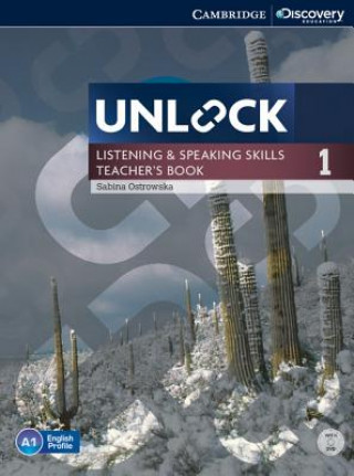 Libro Unlock Level 1 Listening and Speaking Skills Teacher's Book with DVD Sabina Ostrowska