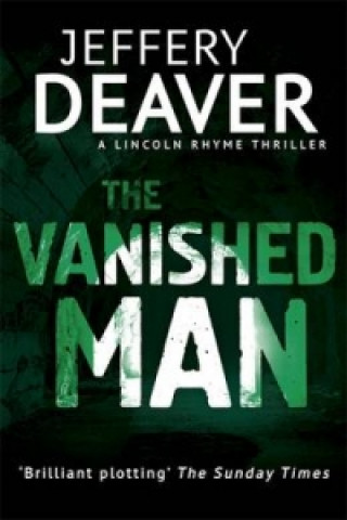 Könyv Vanished Man Jeffery Deaver