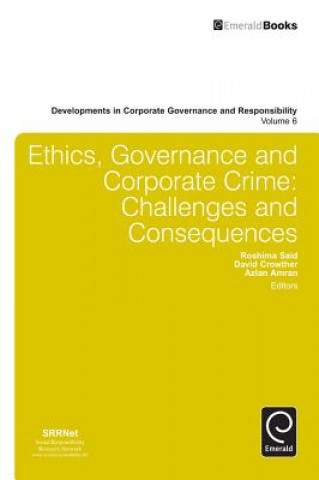 Kniha Ethics, Governance and Corporate Crime Roshima Said