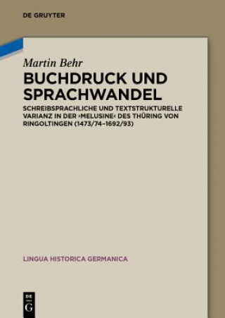 Carte Buchdruck und Sprachwandel Martin Behr