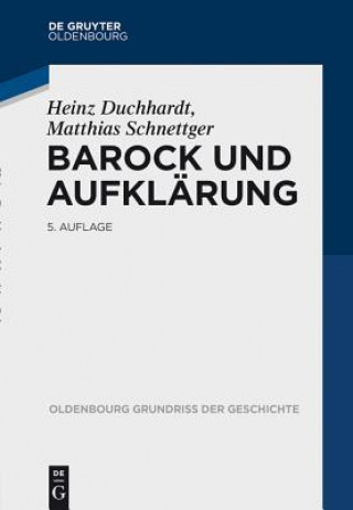 Könyv Barock und Aufklärung Heinz Duchhardt