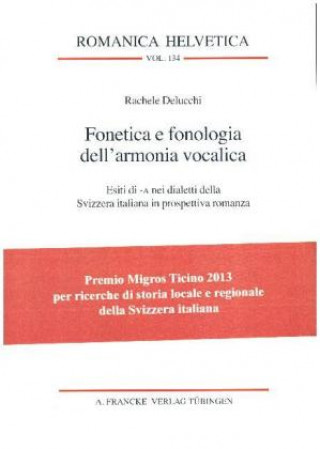 Kniha Fonetica e fonologia dell'armonia vocalica Rachele Delucchi