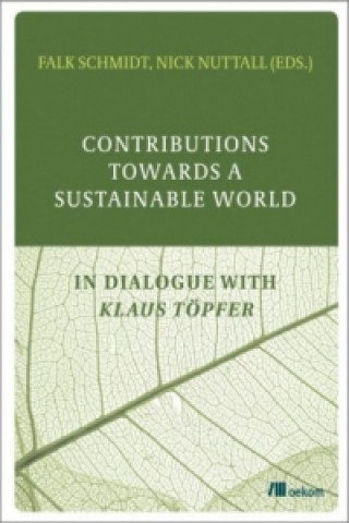 Kniha Contributions Towards a Sustainable World Falk Schmidt