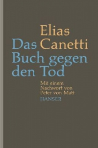 Kniha Das Buch gegen den Tod Elias Canetti