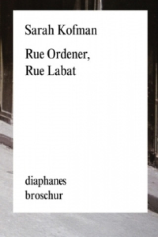 Carte Rue Ordener, Rue Labat Sarah Kofman