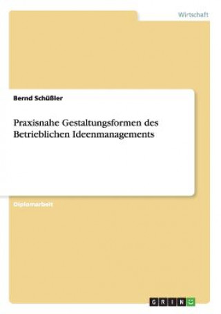Könyv Praxisnahe Gestaltungsformen des Betrieblichen Ideenmanagements Bernd Schüßler