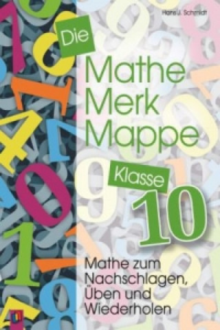 Kniha Die Mathe-Merk-Mappe Klasse 10 Hans J. Schmidt