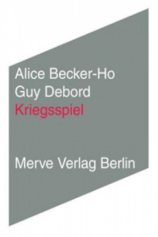 Kniha Kriegsspiel Alice Becker-Ho