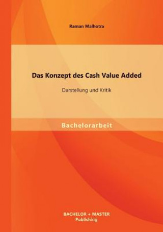 Könyv Konzept des Cash Value Added Raman Malhotra