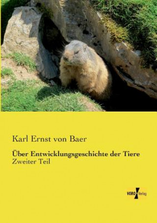 Książka UEber Entwicklungsgeschichte der Tiere Karl Ernst von Baer