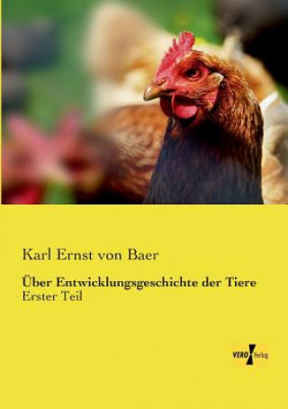 Книга UEber Entwicklungsgeschichte der Tiere Karl Ernst von Baer