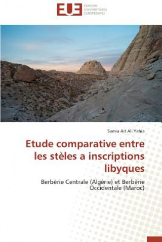 Könyv Etude Comparative Entre Les St les a Inscriptions Libyques Samia Ait Ali Yahia