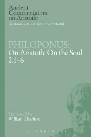 Kniha Philoponus: On Aristotle On the Soul 2.1-6 Philoponus