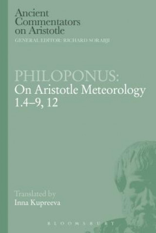 Book Philoponus: On Aristotle Meteorology 1.4-9, 12 Philoponus