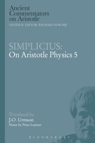 Kniha Simplicius: On Aristotle Physics 5 J O Urmson