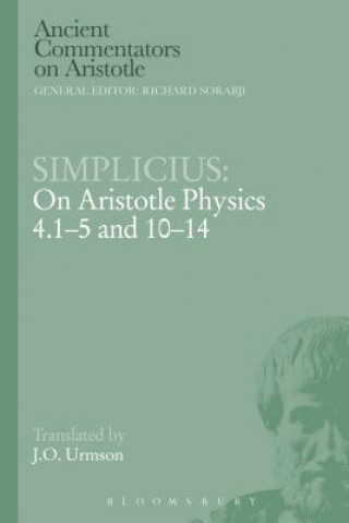 Kniha Simplicius: On Aristotle Physics 4.1-5 and 10-14 J O Urmson