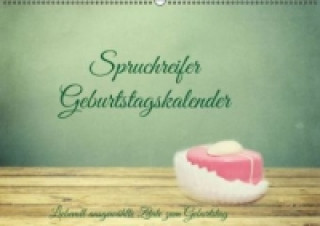 Kalender/Terminbuch Spruchreifer Geburtstagskalender (Wandkalender immerwährend DIN A2 quer) Heike Hultsch