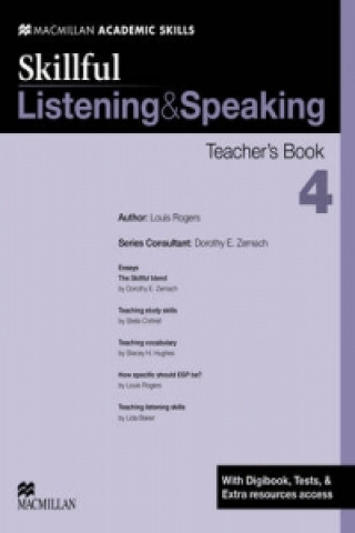 Kniha Skillful Level 4 Listening & Speaking Teacher's Book & Digibook Pack Louis Rogers