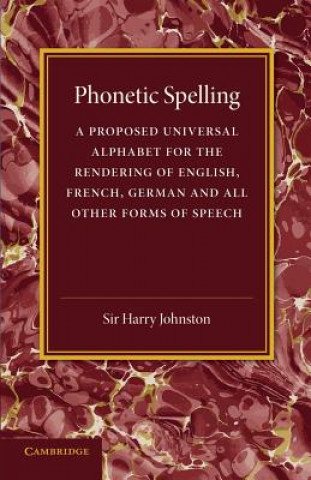 Könyv Phonetic Spelling Harry Johnston