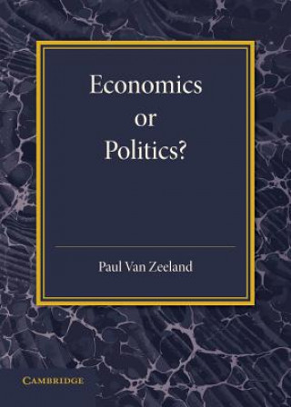 Kniha Economics or Politics? Paul van Zeeland